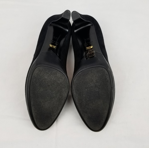 Sergio Rossi Suede Leather Heels Pumps size 38.5 - Picture 7 of 9